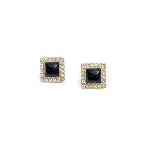 Diamond Earrings in Black